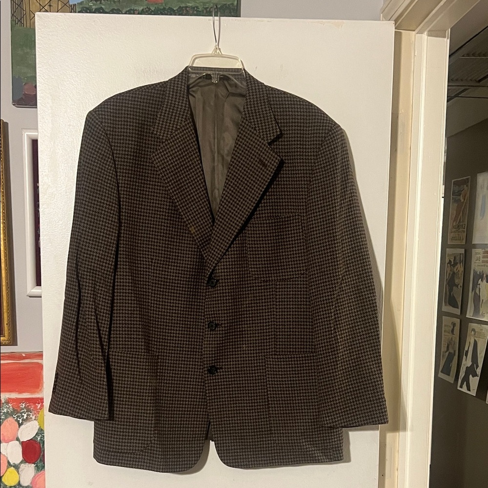 Monsiieur Givenchy men’s shades of brown vintage sport coat
